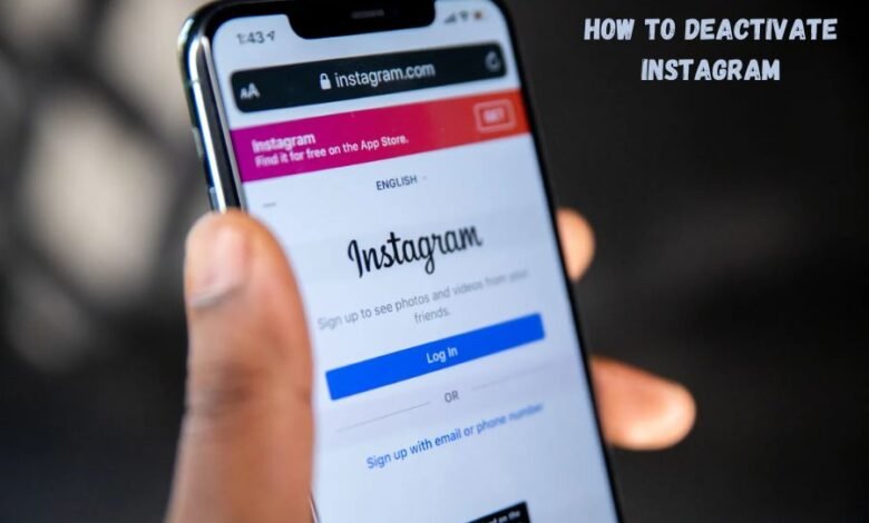 How to Deactivate Instagram
